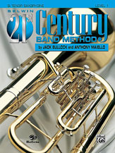 Belwin 21st Century Band Method - Book 1 Tenor Sax band method book cover